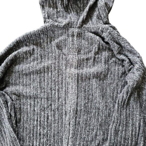 Splendid Women's Dark Grey Heather Zip Cardigan Jacket Sweater sz XS - Picture 4 of 11